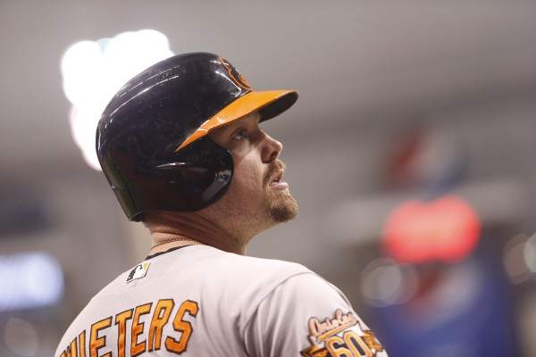 Matt Wieters is a two-time Gold Glove Award winner. (Brian Blanco/Getty Images)